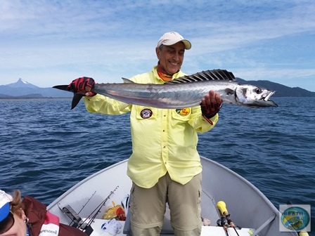 Fotos da pesca esportiva em Chaiten no Chile